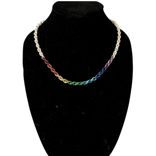 Rock My Rainbow Byzantine Necklace
