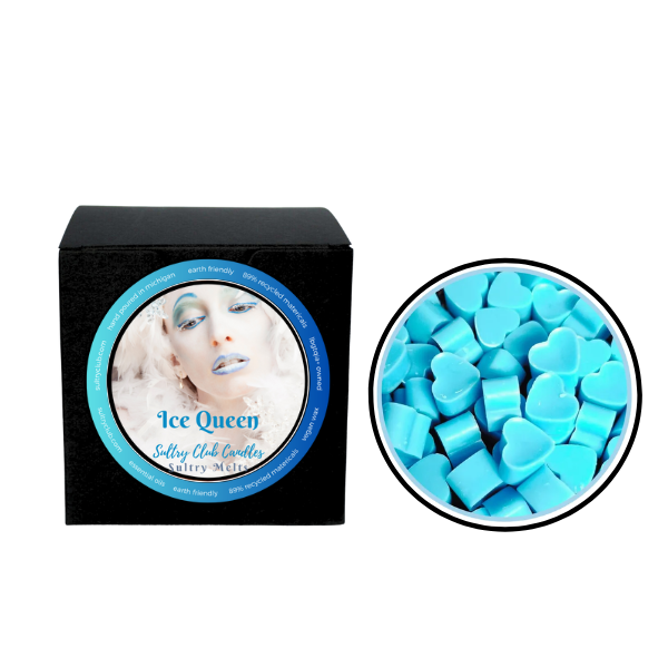 ICE QUEEN (PEPPERMINT BARK CANDY) Candle