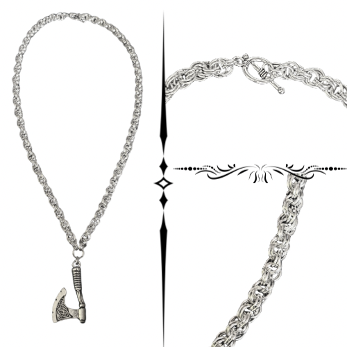 Viking Battle Axe Necklace