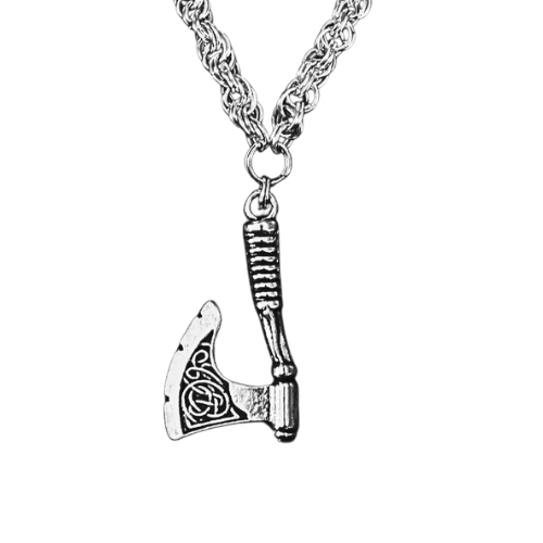 Viking Battle Axe Necklace