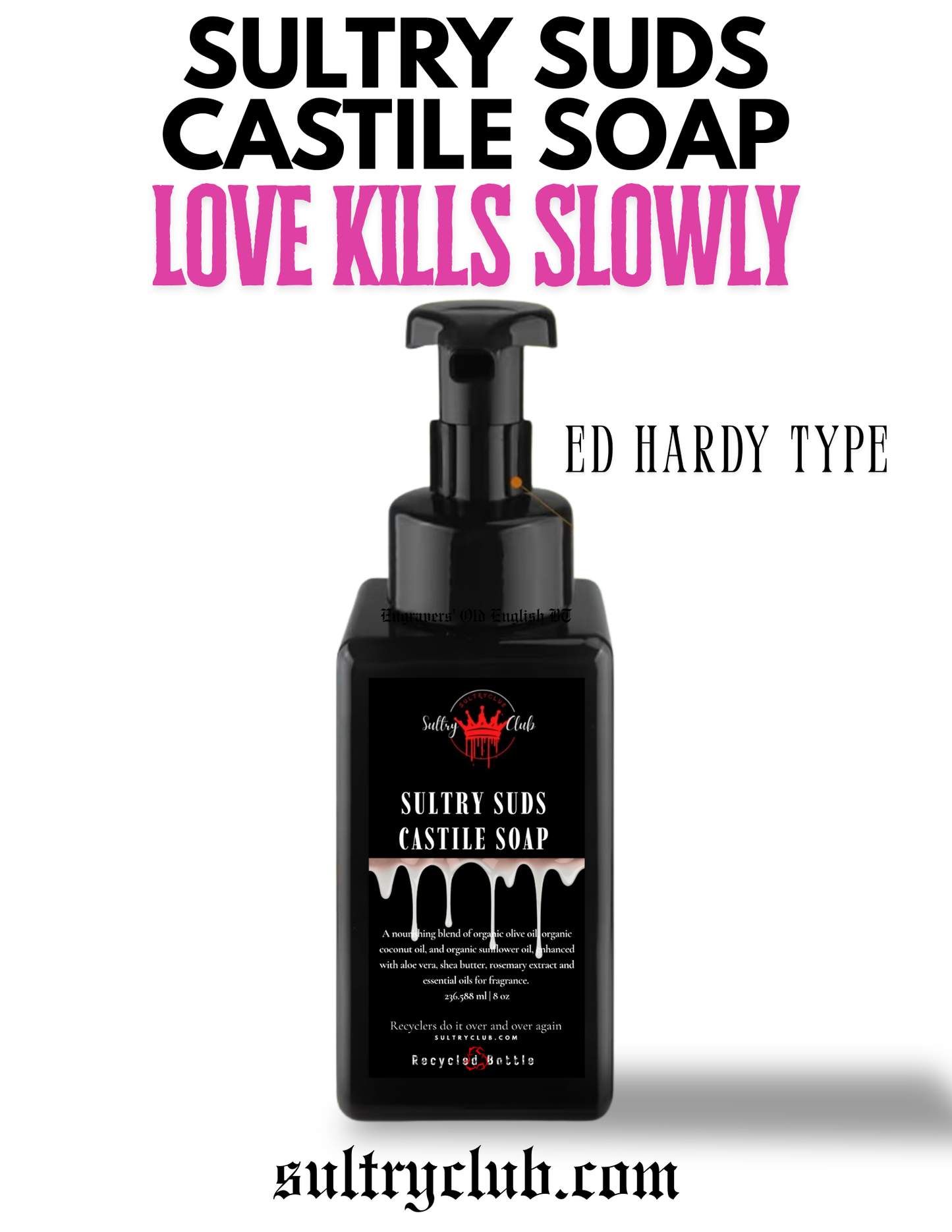 Sultry Suds™ Vegan Foaming Soap (Love Spell)