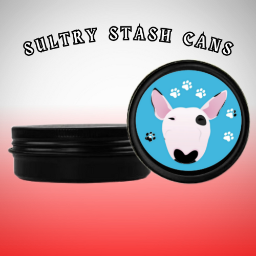 DOG LOVE Stash Tin - Round Storage Container