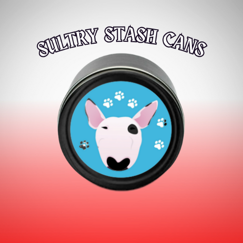 DOG LOVE Stash Tin - Round Storage Container