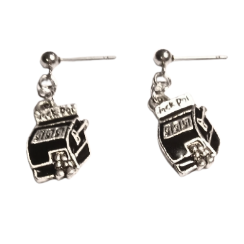 CASINO CASHOUT LOTTERY EARRINGS
