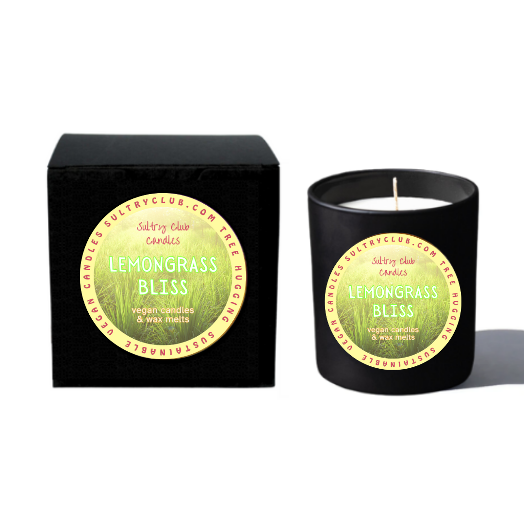Lemongrass Bliss Vegan Candle