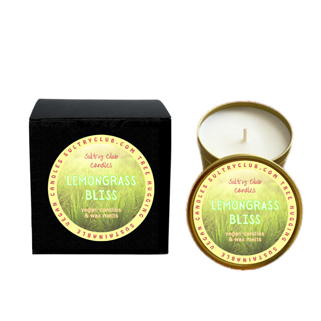 Lemongrass Bliss Vegan Candle