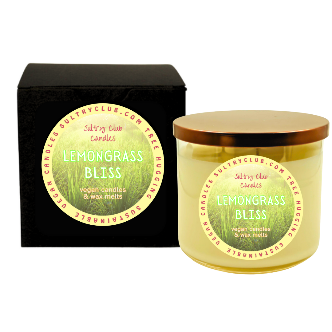 Lemongrass Bliss Vegan Candle