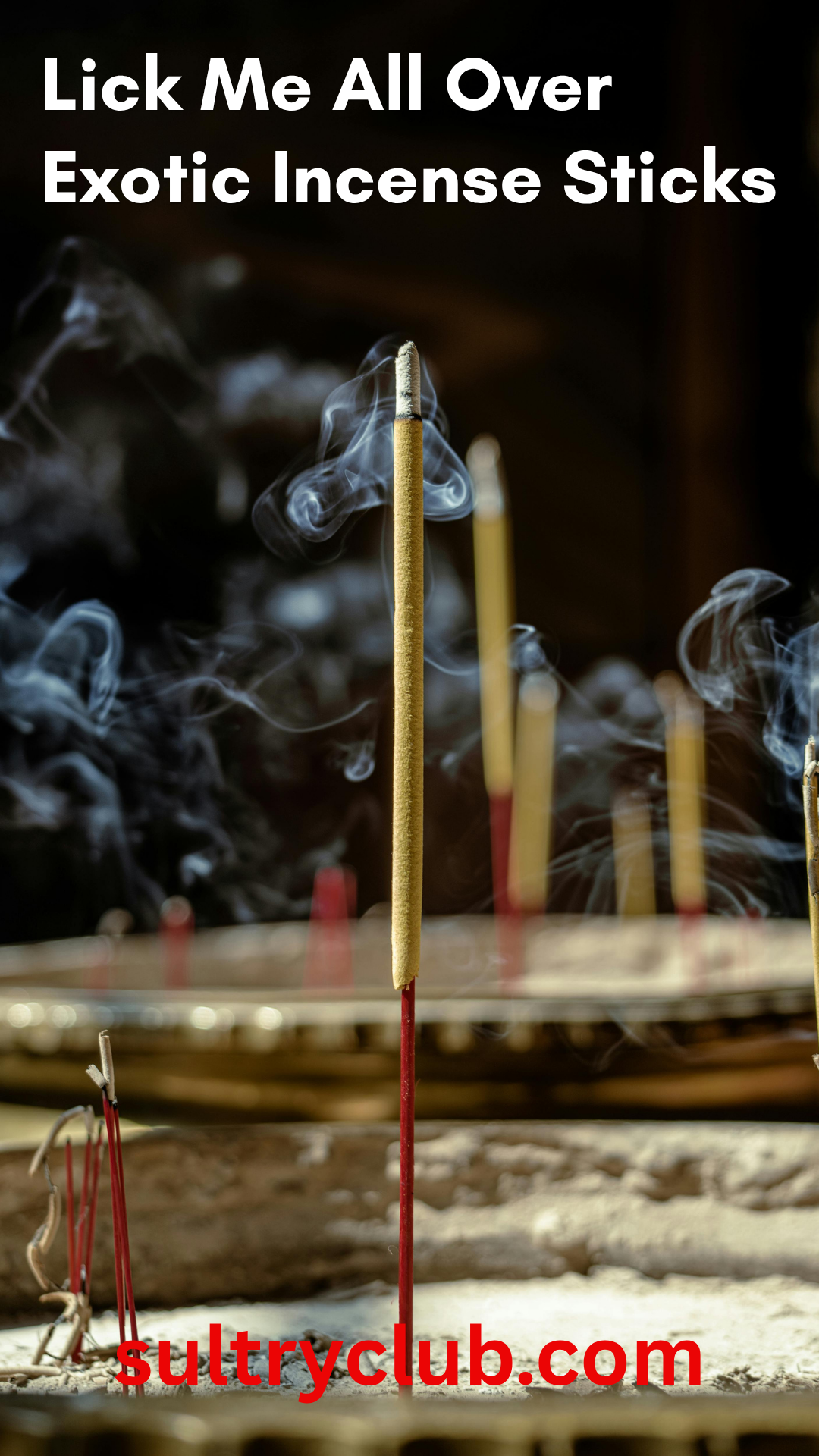 Lick Me All Over Exotic Incense Sticks