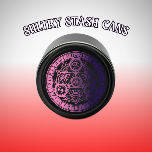 MAGIC CIRCLE Stash Tin - Round Storage Container