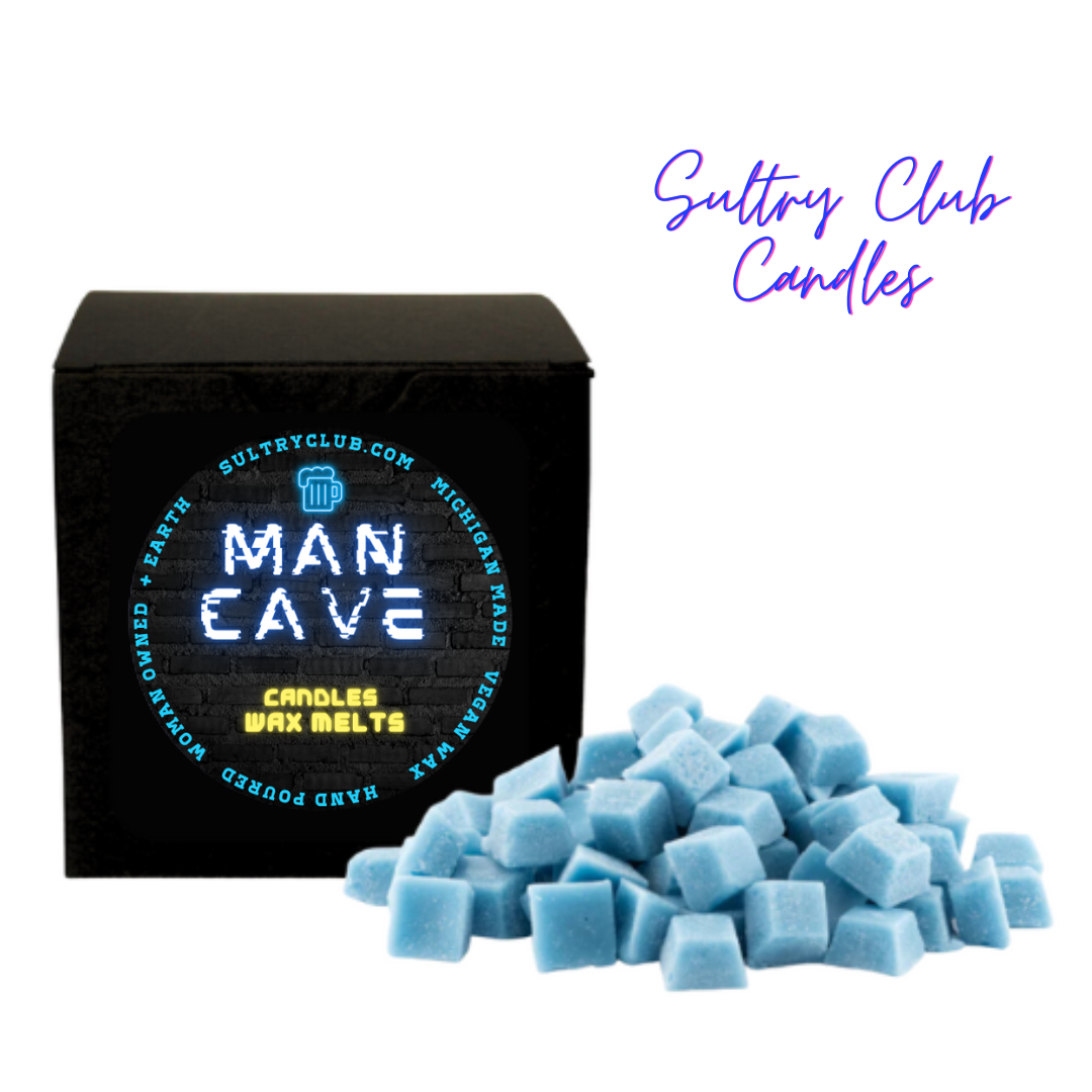 MAN CAVE VEGAN CANDLE