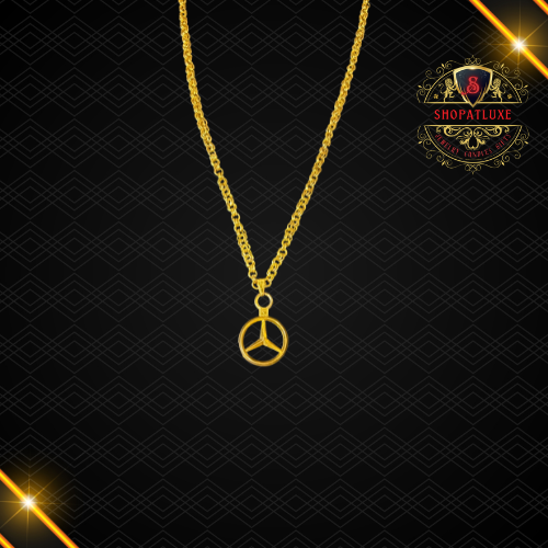 Mercedes Benz Logo Necklace