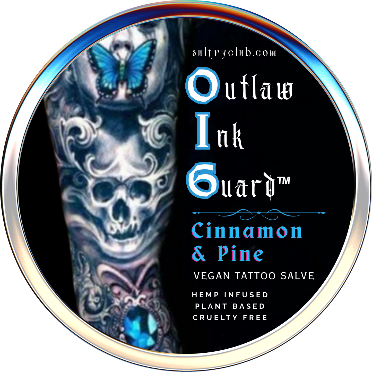 OUTLAW Ink Guard™ Aftercare Tattoo Salve - Cinnamon & Pine