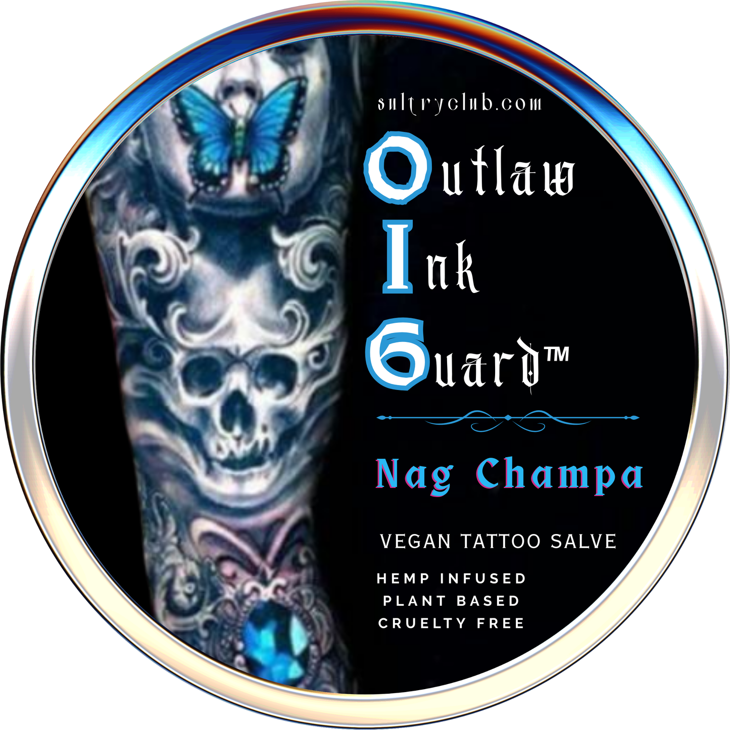 OUTLAW Ink Guard™ Aftercare Tattoo Salve - NAG CHAMPA