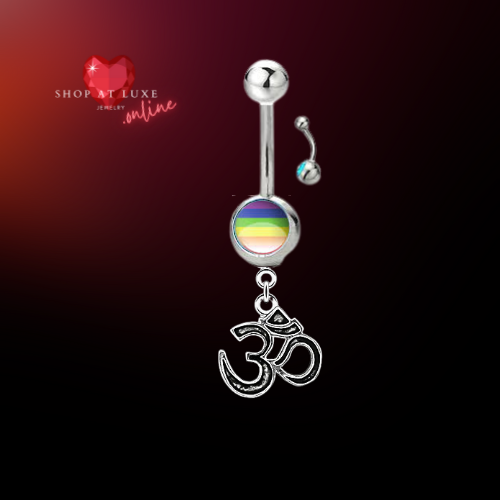 Ohm Steel Belly Ring