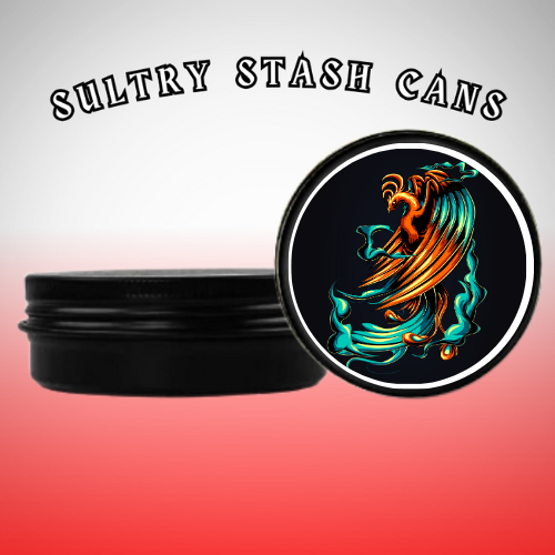 PHOENIX RISING Stash Tin - Round Storage Container