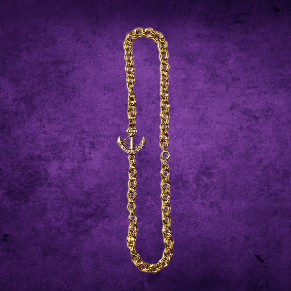 Pave Anchor Chainmail Bracelet - Resortwear