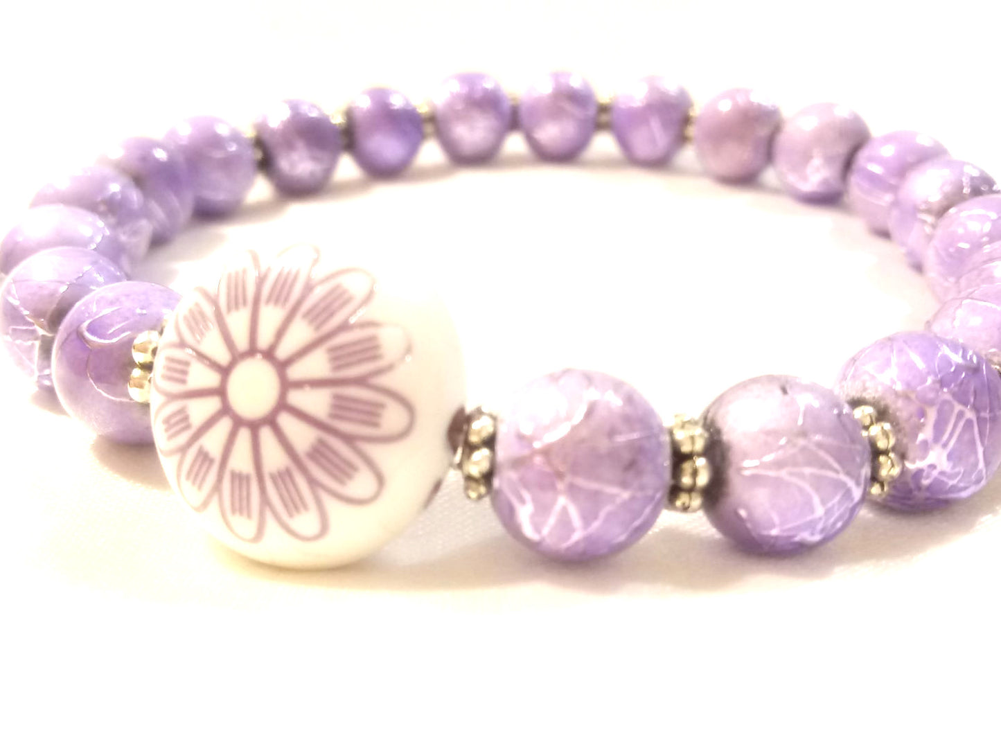 Purple Boho Sun Bracelet