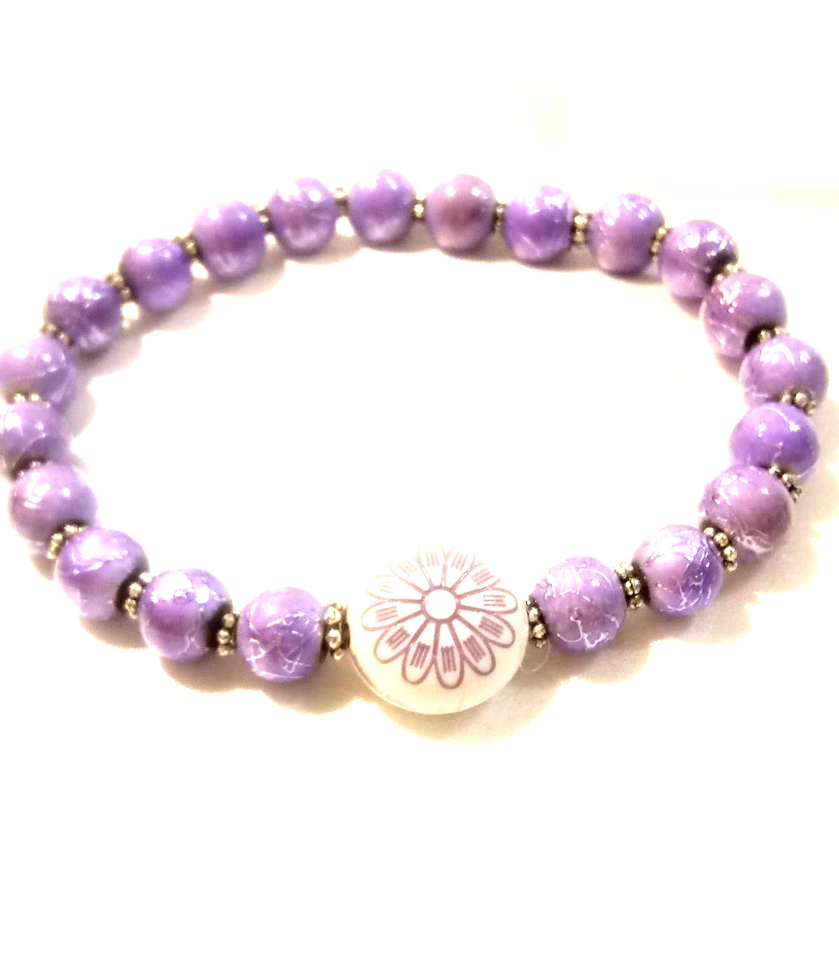 Purple Boho Sun Bracelet