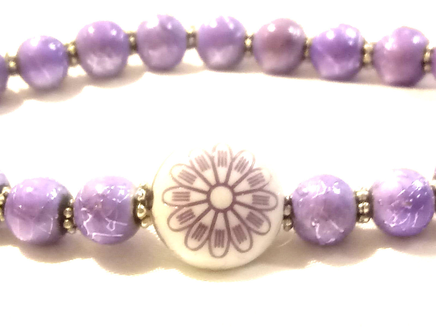 Purple Boho Sun Bracelet