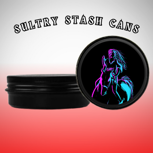GHOST OF KENTUCKY DERBY Stash Tin - Round Storage Container