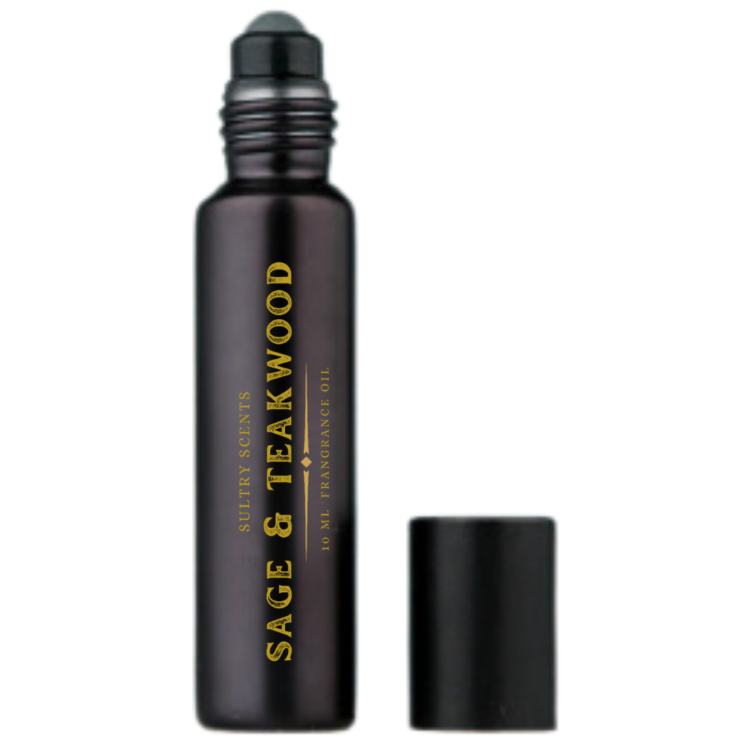 SAGE AND TEAWOOD EDP ROLLERBALL PEN