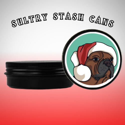 DOG LOVE Stash Tin - Round Storage Container