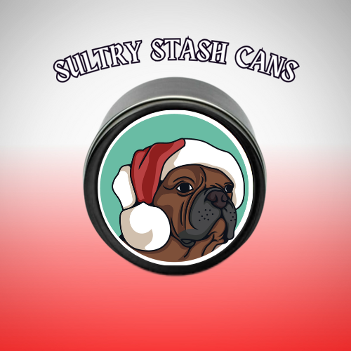 DOG LOVE Stash Tin - Round Storage Container