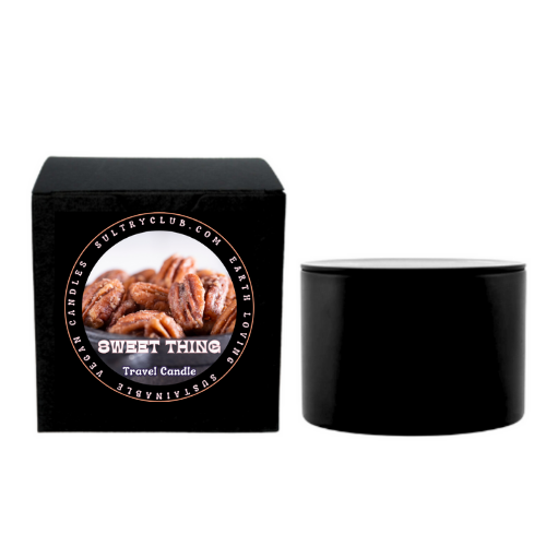 SWEET THING (Candied Pecans) Vegan Candle