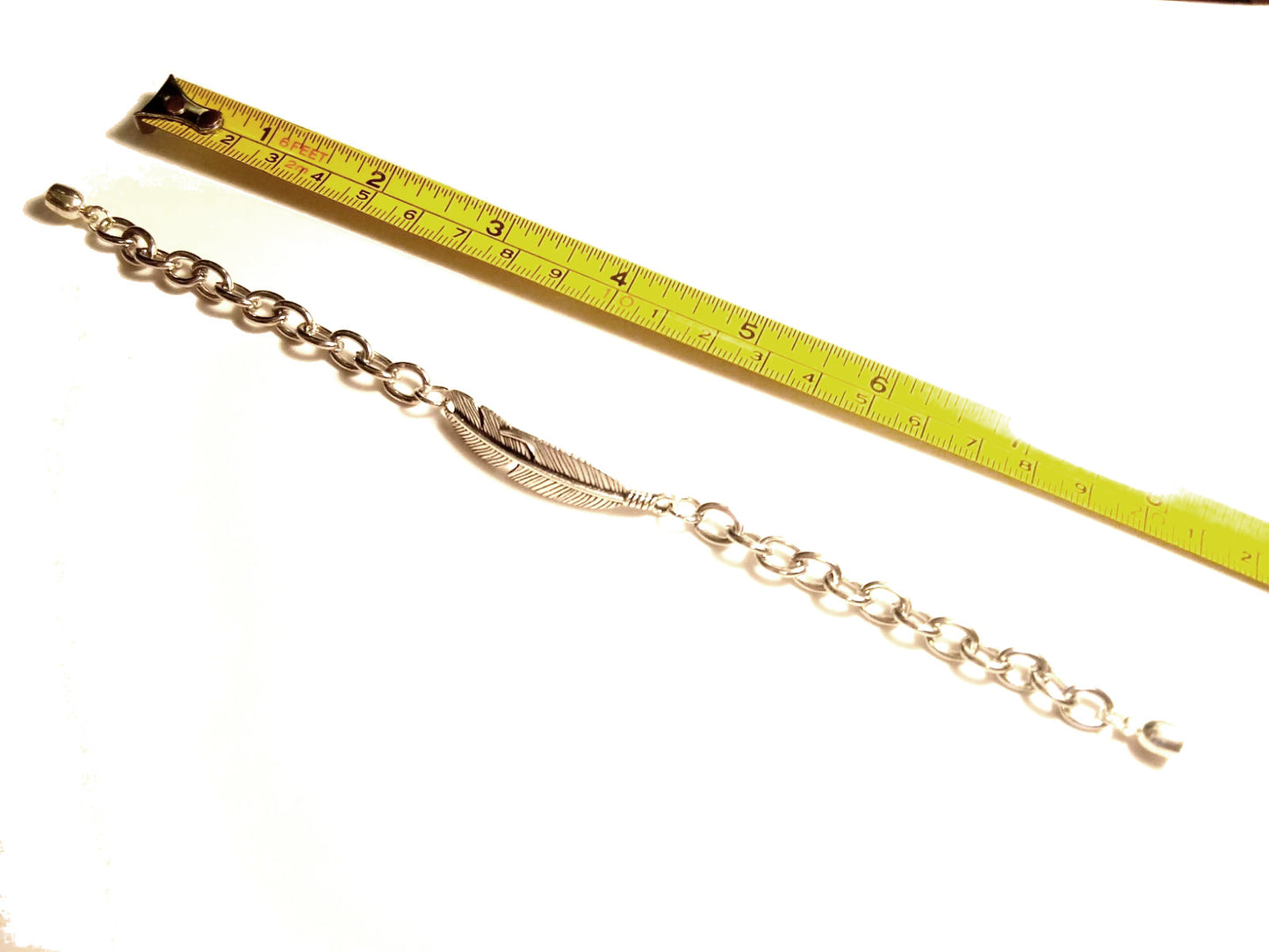 American Heritage Feather And Steel Bracelet