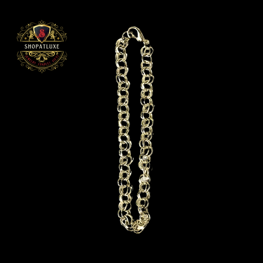 Sterling Silver Mens Hand Woven Bracelet