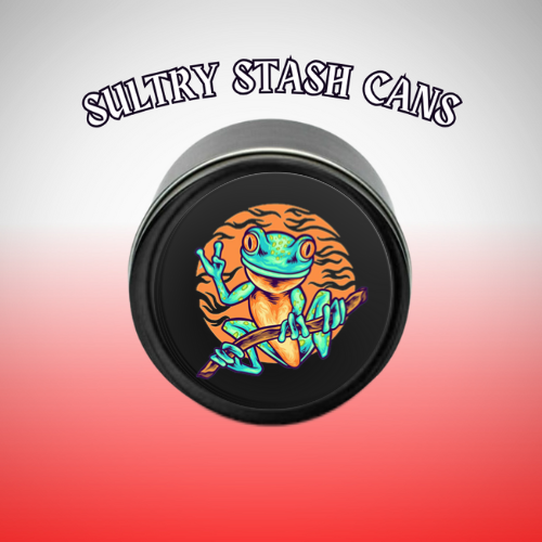 TREE FROG Stash Tin - Round Storage Container