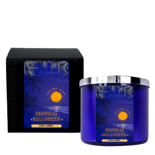 TROPICAL HALLOWEEN CANDLE