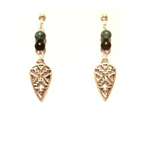 TURQUOISE ARROWHEAD EARRINGS