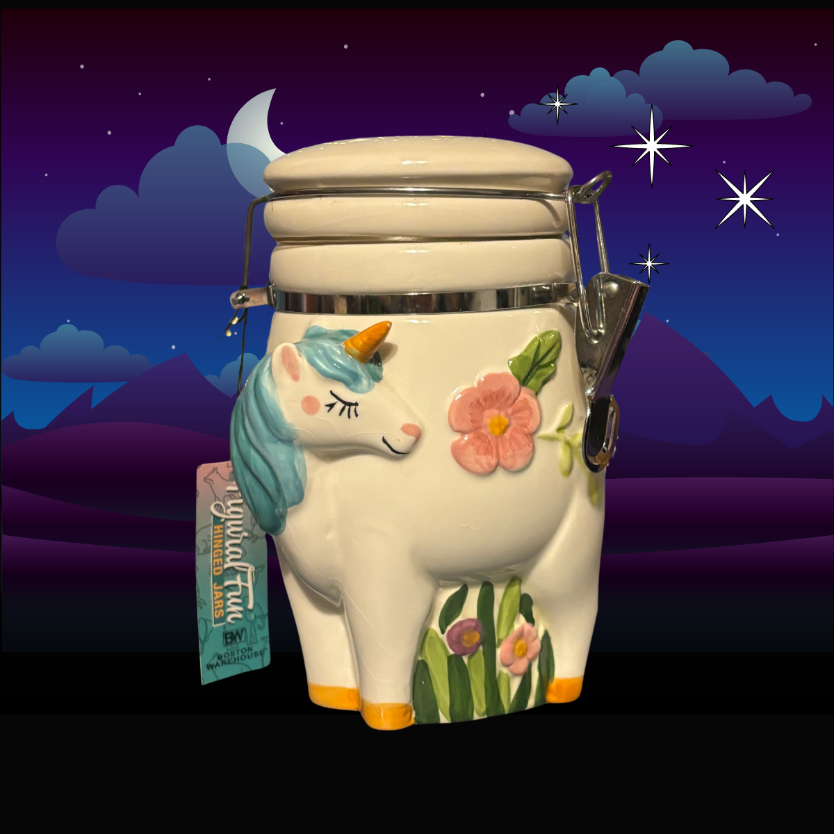 Whimsy Unicorn Jar With Jumbo Wax Melts