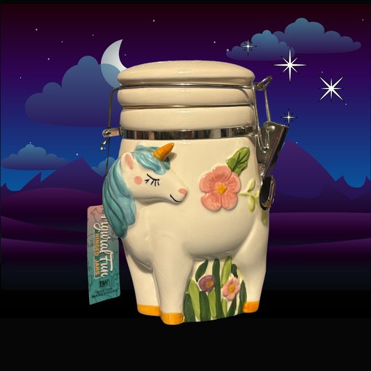 Whimsy Unicorn Jar With Jumbo Wax Melts