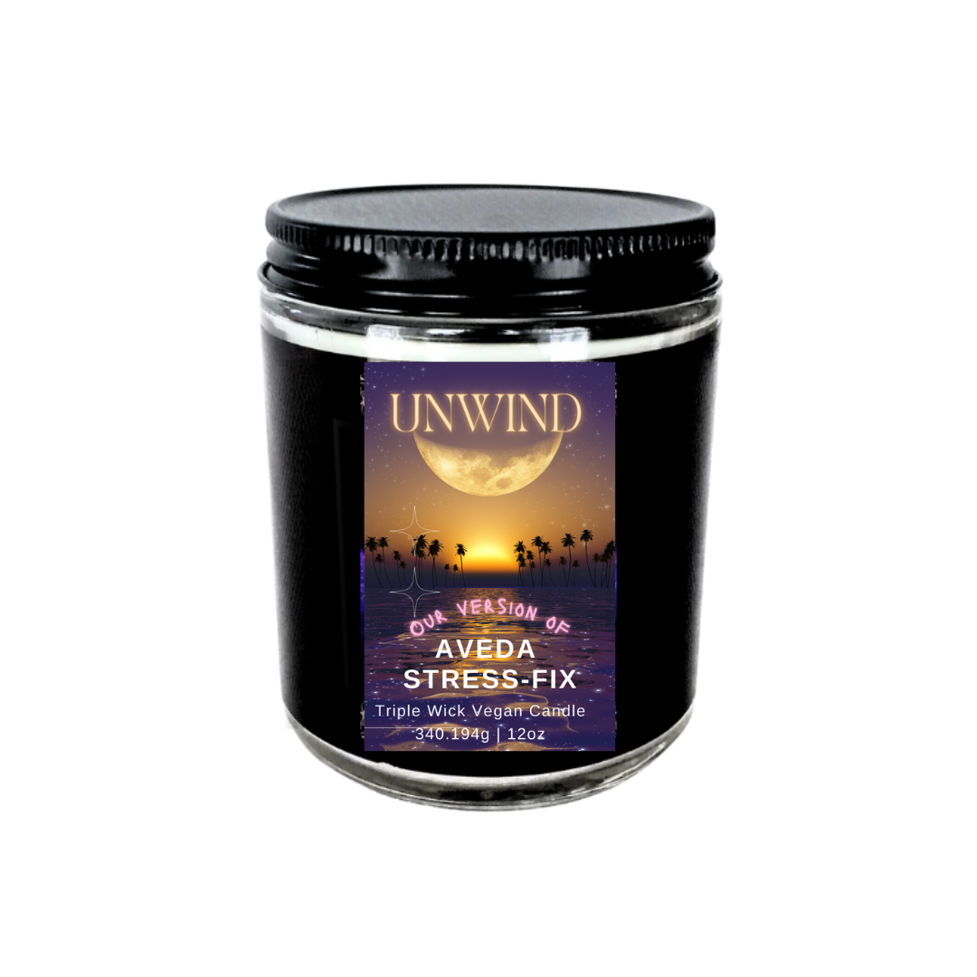 Unwind Lavender And Clary Sage Vegan Candle
