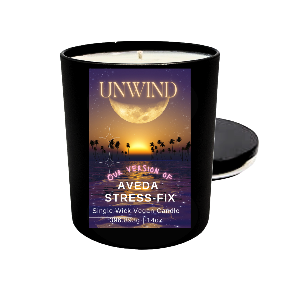 Unwind Lavender And Clary Sage Vegan Candle