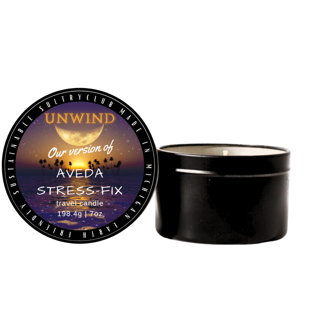 Unwind Lavender And Clary Sage Vegan Candle