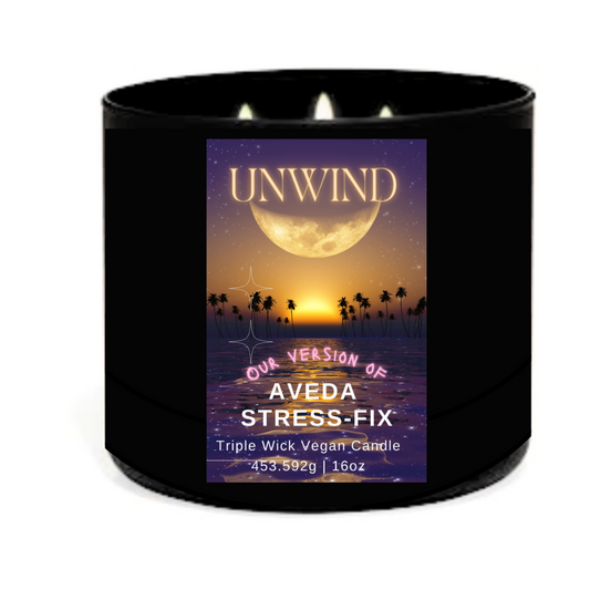 Unwind Lavender And Clary Sage Vegan Candle