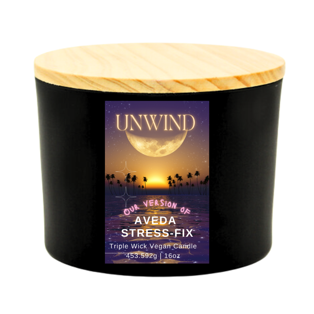 Unwind Lavender And Clary Sage Vegan Candle