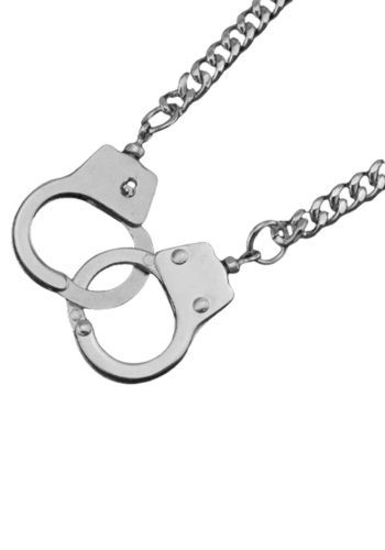 Steel Working Handcuffs Necklace