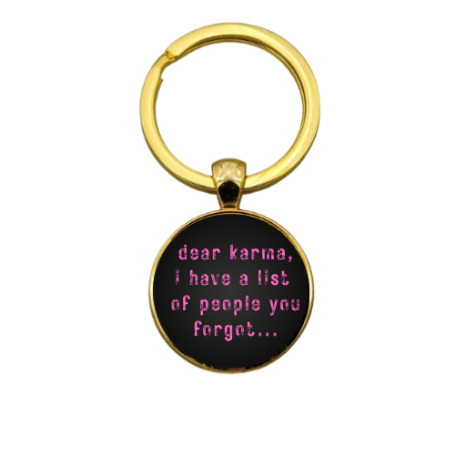 DEAR KARMA Custom Keychain