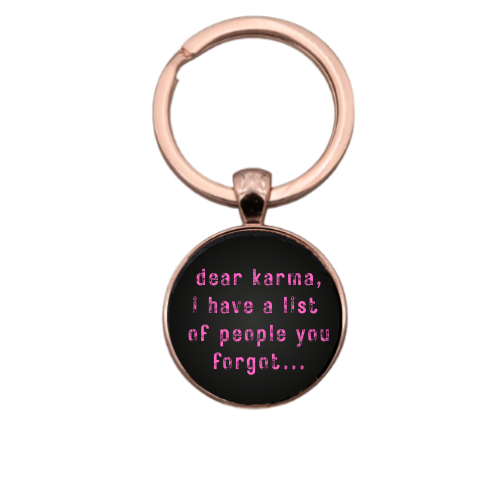 DEAR KARMA Custom Keychain