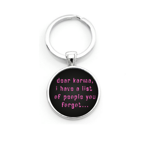 DEAR KARMA Custom Keychain