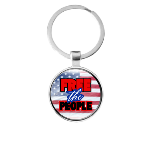 FREE THE PEOPLE Custom Keychain