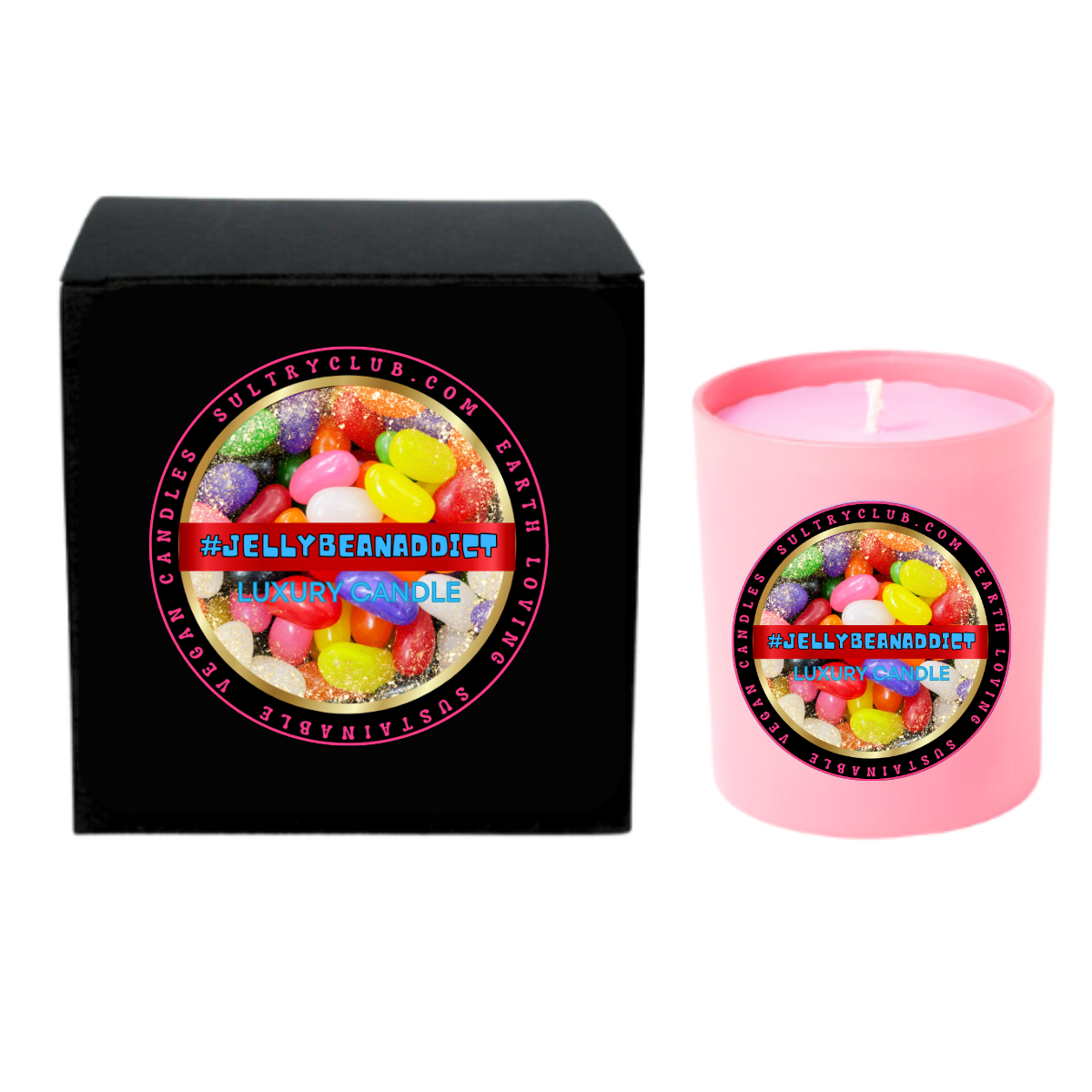 #JELLYBEANADDICT Vegan Candle