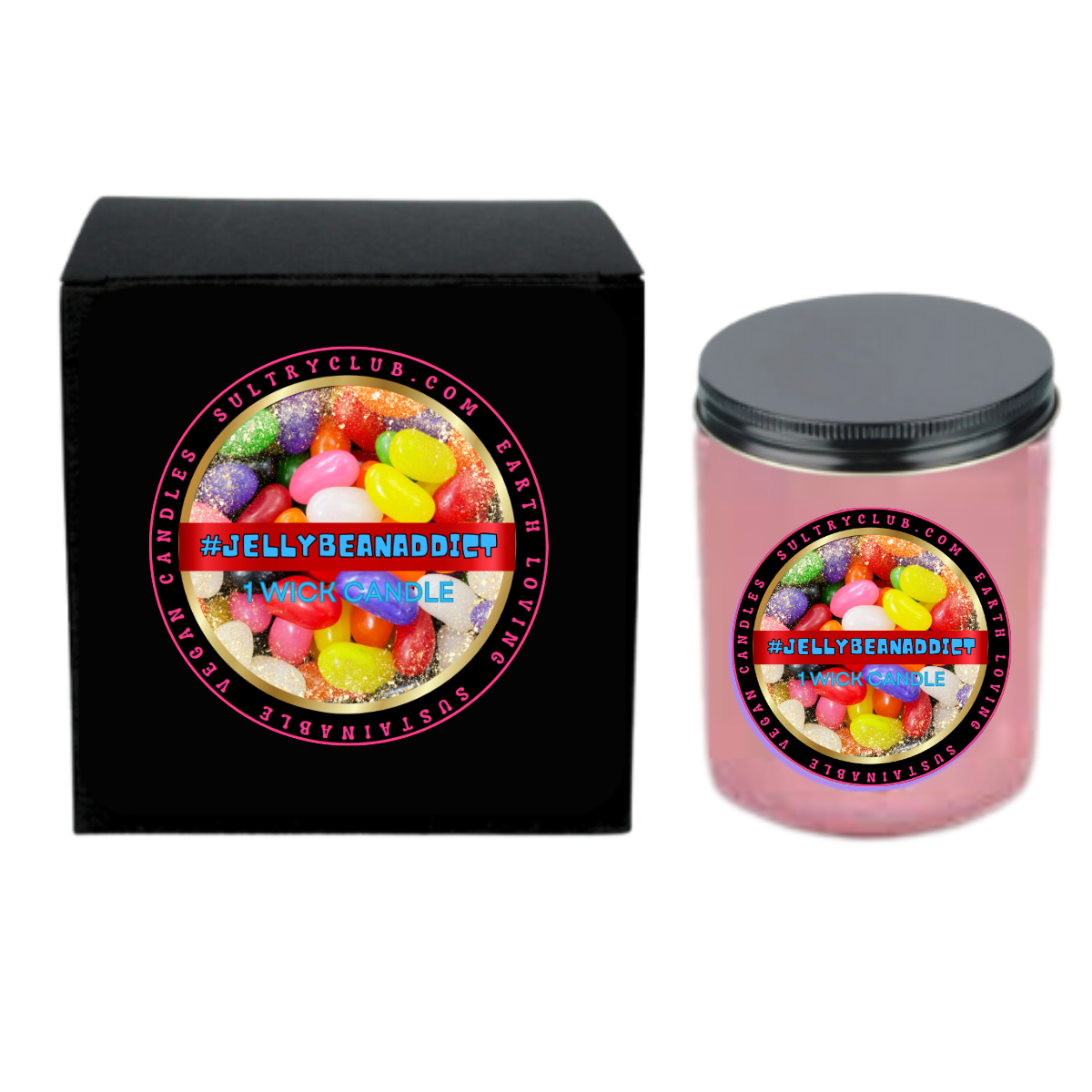 #JELLYBEANADDICT Vegan Candle