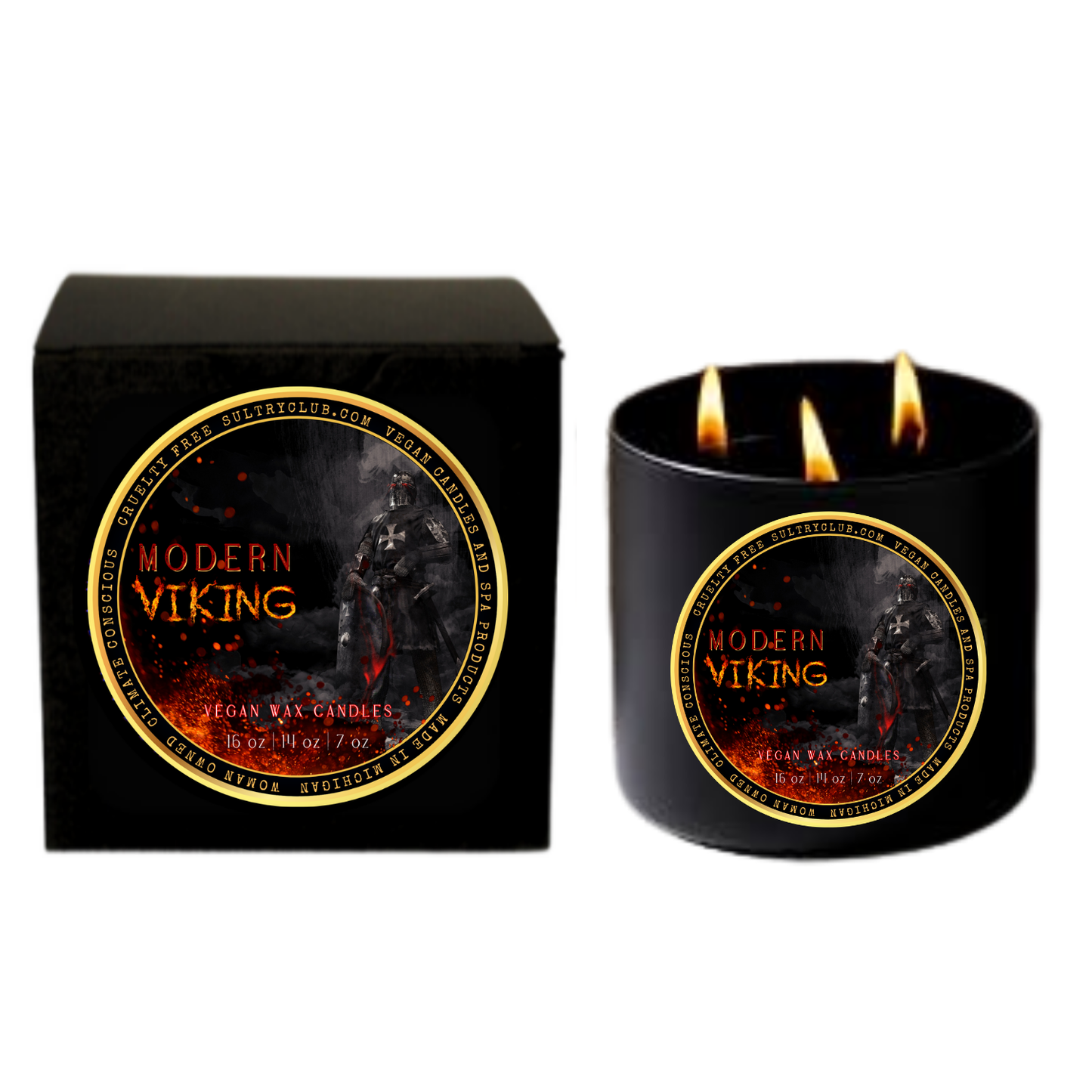 Modern Viking Candle