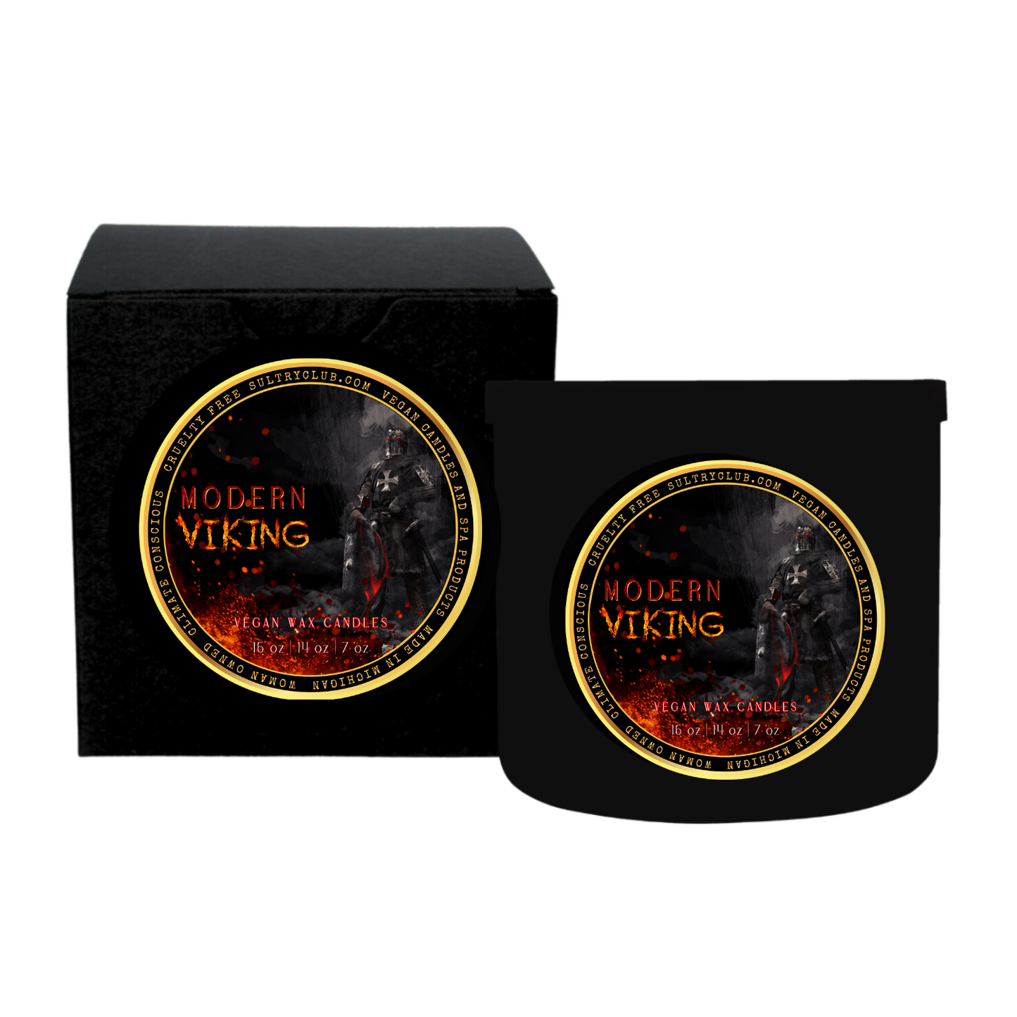 Modern Viking Candle