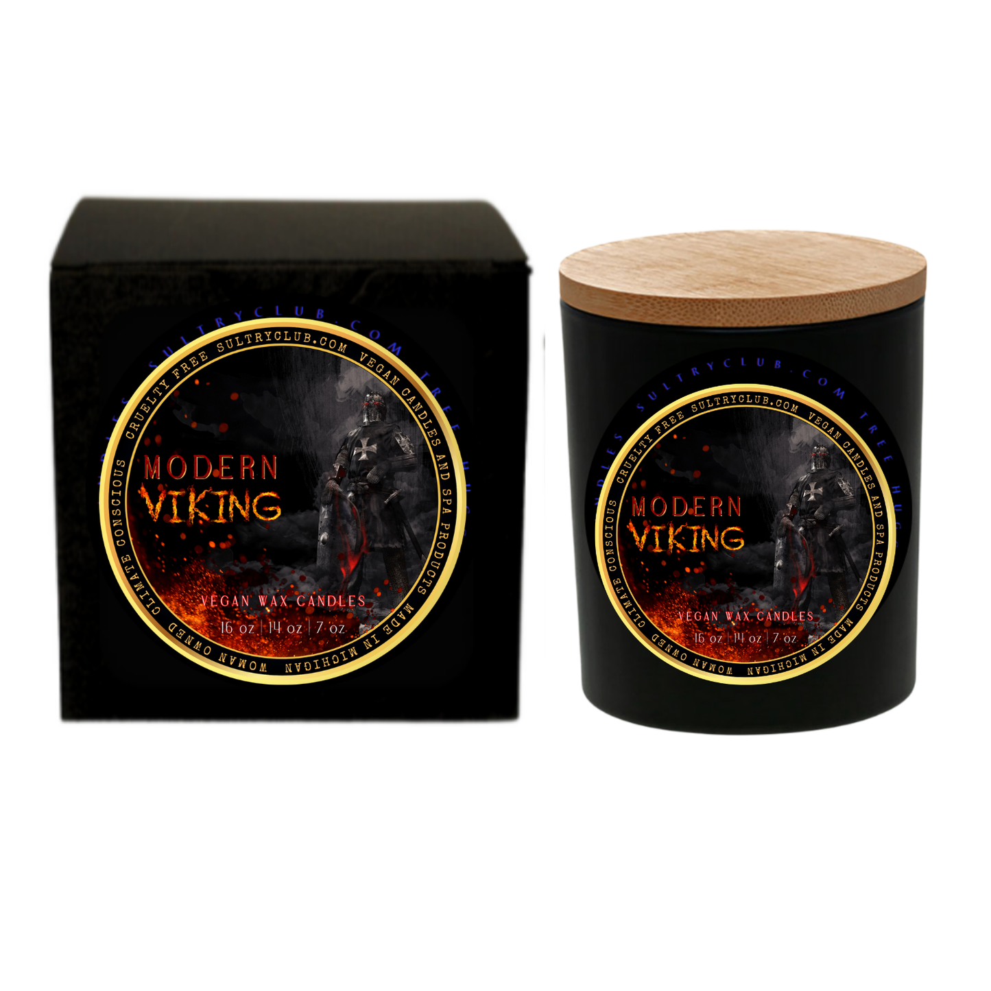 Modern Viking Candle
